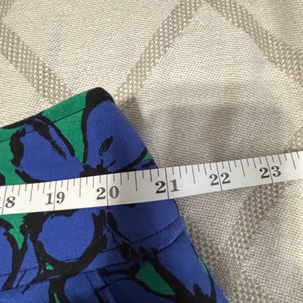 Lane Bryant Blue Midi A-Line Skirt for Work - Picture 6 of 6